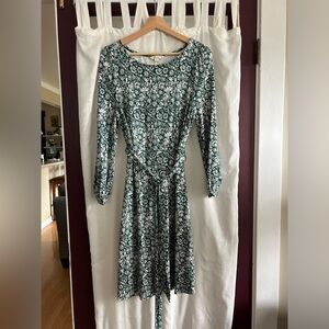 EUC Boden tie detail jersey shift dress US 12